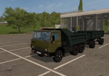 КамАЗ-55111версия 1.2.0.0 для Farming Simulator 2017 (v1.5.x)