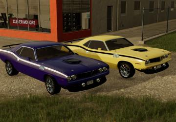 1971 Plymoth Cudaверсия 1.0.0.0 для Farming Simulator 2022