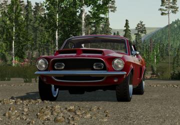 1968 Ford Shelby GT500версия 1.0.0.0 для Farming Simulator 2022