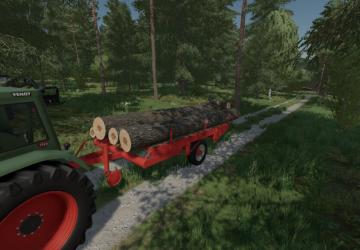 Woodtrailerверсия 1.0.0.0 для Farming Simulator 2022
