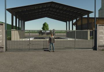 Раздвижные ворота 10 метровверсия 1.1.0.1 для Farming Simulator 2025 (v1.14.x)