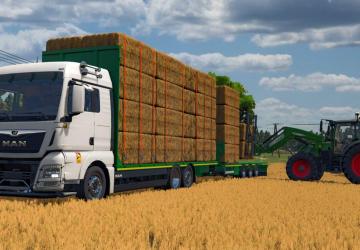 MAN TGX 6x2 Straw Baleверсия 1.0.0.0 для Farming Simulator 2025