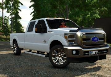 2014 Ford F250/F450 Super Duty Platinumверсия BETA для Farming Simulator 2025