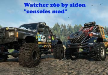 Watcher z60версия 1.0.4 для SnowRunner (v11)