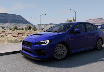 Subaru Impreza WRX STI 2017-2019версия 1.0 для BeamNG.drive (v0.29.x)