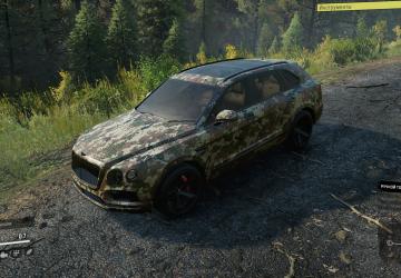 Bentley Bentayga (2018)версия 07.02.2021 для SnowRunner (v12.7)