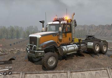 CAT Mega Tow 700версия 11.2 для SnowRunner (v12.5)