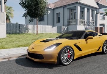 Chevrolet Corvette (C7)версия 2.0 для BeamNG.drive (v0.29.x)