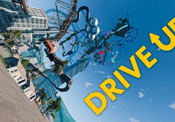 Карта «Drive Up»версия 1.02 для BeamNG.drive (v0.29.x)