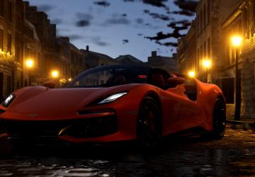 Карта «Street Scene, UK»версия 1.0 для BeamNG.drive