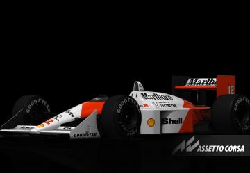 ASR McLaren MP4/4 Marlbolo lightверсия 1.0 для Assetto Corsa