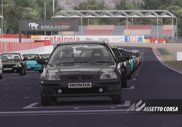 Honda Civic (EK4) VTiверсия REV2b для Assetto Corsa