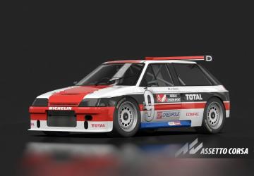 Citroën AX Turbo Superproductionверсия 1.12 для Assetto Corsa