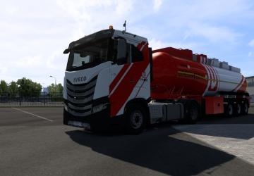 Скин Лукойл для Iveco S-Wayверсия 1.0 для Euro Truck Simulator 2 (v1.50)