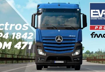 Mercedes MP4 OM471 Engine Soundверсия 1.0 для Euro Truck Simulator 2 (v1.50.x)