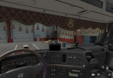 Шторы на Volvo FH 3rd Generation by johnny244v1.5 для Euro Truck Simulator 2 (v1.50)