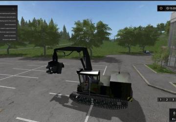 Лесоповальная машина ЛП-19Б3версия 1.0 для Farming Simulator 2017 (v1.2.0.1)