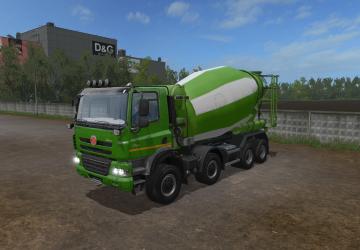 Tatra Phoenix Mixerверсия 2.2 для Farming Simulator 2017 (v1.5.x)