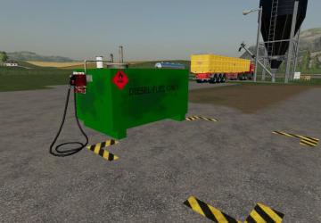 Fuel Storageверсия 1.2.5.0 для Farming Simulator 2019