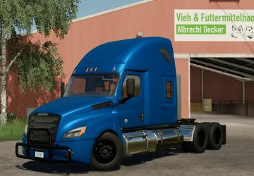 Freightliner Cascadia 126 2021версия 1.0.0.0 для Farming Simulator 2019 (v1.7.x)