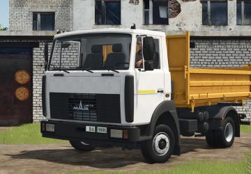 МАЗ-4570версия 1.0.2.0 для Farming Simulator 2025 (v1.14.x)