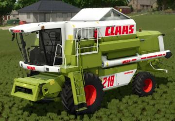 CLAAS MEGA Old/New Gen Packверсия 1.1.0.0 для Farming Simulator 2025