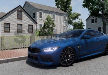 BMW M8 Competition 2022версия 1.0 для BeamNG.drive (v0.29.x)