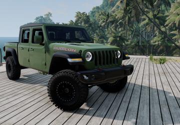 Jeep Gladiator Rubicon 2021версия 1.2 для BeamNG.drive (v0.27.x-0.29.x)