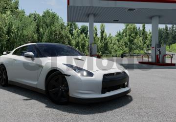 Nissan GTR R35версия 1.3 для BeamNG.drive (v0.29.x)
