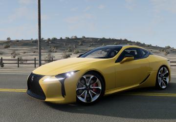 Lexus LC500версия 1.0 для BeamNG.drive (v0.29.x)