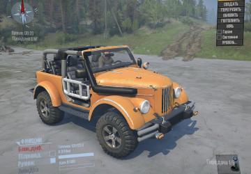 GAZ-69 Tuning 2020для Spintires: MudRunner (v10.06.19)