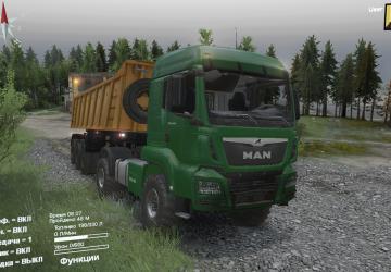 MAN TGS 18.440 4x4 «HARDCORE»версия 1.3 для SpinTires (v03.03.16)