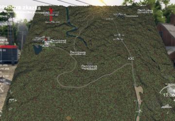 Карта «Сосновая сказка»версия 13.08.18 для SpinTires (v03.03.16)