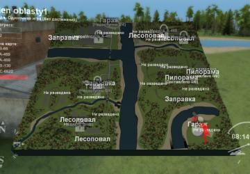 Карта «ЛенОбласть»версия 1.0 для SpinTires (v03.03.16)