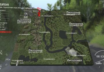 Карта «RWD 2: Затон»версия 1.0 для SpinTires (v03.03.16)