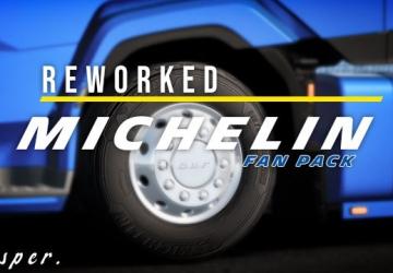 Rewored Michelin Fan Packверсия 1.1.2 для Euro Truck Simulator 2 (v1.50.x)