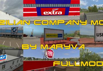Brazilian Company Modверсия 8.0 для Euro Truck Simulator 2 (v1.50.x)