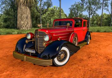 Cadillac V16 1930версия 1.5 для Euro Truck Simulator 2 (v1.50.x)