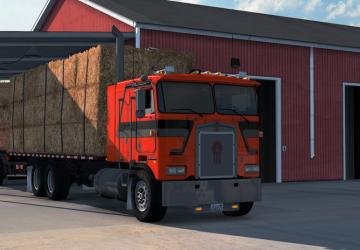 Flatbed Truck and Trailer Add-on for K100Ev1.4 для American Truck Simulator (v1.37.x)