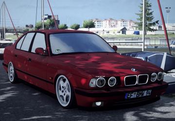 BMW M5 E34версия 1.0 для American Truck Simulator (v1.35.x, 1.36.x)