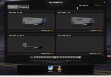 Krone Trailer Packверсия 3.1 для American Truck Simulator (v1.36.x)