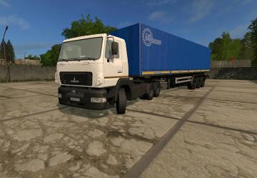 МАЗ 6501B9 470-021версия 1.0 для Farming Simulator 2017 (v1.5.x)