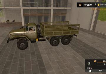 УРАЛ-4320 «Борт»версия 1.1 (10.02.19) для Farming Simulator 2017 (v1.5.x)