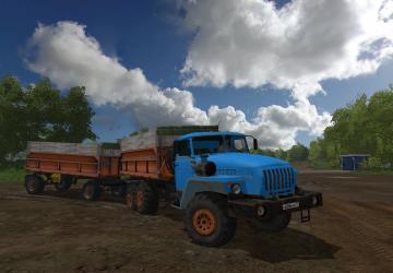 УРАЛ 4320 Сельхозникверсия 1.2 для Farming Simulator 2017 (v1.5.x)