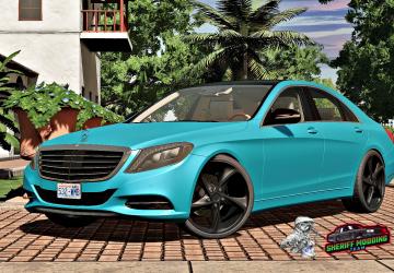 Mercedes-Benz S63версия 1.1 для Farming Simulator 2019 (v1.7.x)