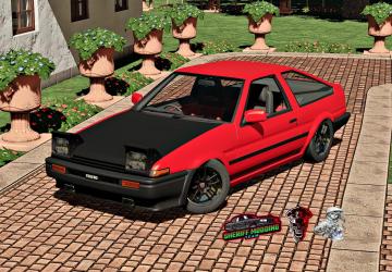 Toyota AE86 Truenoверсия 1.0.0.0 для Farming Simulator 2019 (v1.7.x)