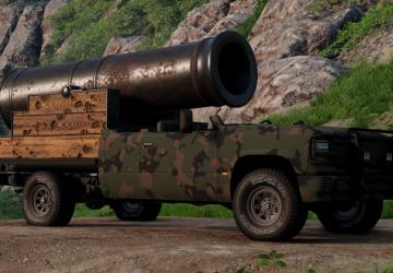 Off-Road Old Cannon (D-Series-based)версия 1.1 для BeamNG.drive (v0.29.x)