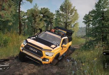Toyota Tacoma (2021)версия 1.1 для SnowRunner (v10.1)