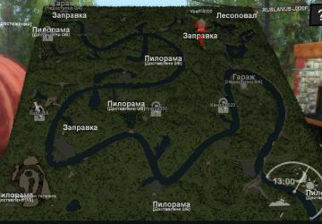 Карта «Голубая Лента»версия 1.0 для SpinTires (v03.03.16)