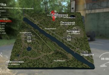 Карта «Река»версия 1.0 для SpinTires (v03.03.16)